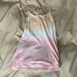 Tie Dye American Eagle Crop Top - XS